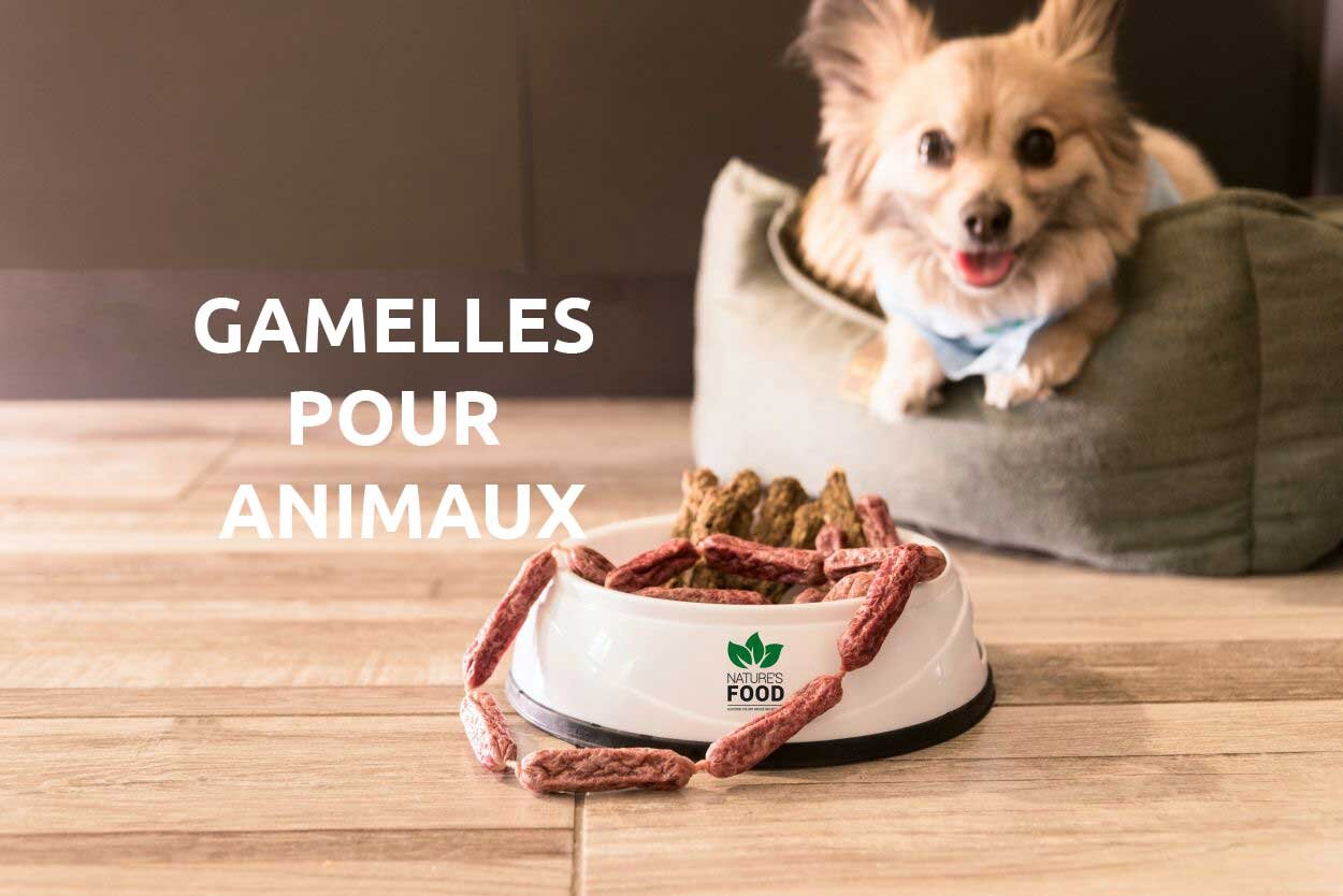 GAMELLES POUR ANIMAUX