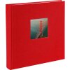 Goldbuch album photo Bella Vista rouge 25x25 cm 60 pages blanches