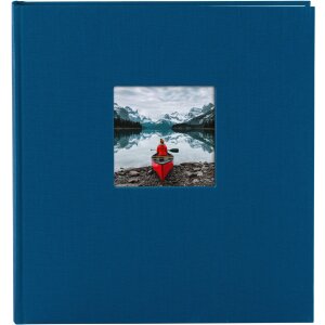 Goldbuch Album photo Bella Vista bleu 25x25 cm 60 pages blanches