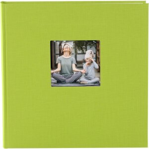 Goldbuch Album photo Bella Vista vert 25x25 cm 60 pages blanches