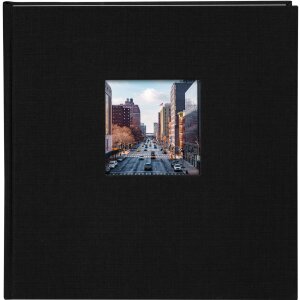 Goldbuch Album photo Bella Vista noir 25x25 cm 60 pages blanches