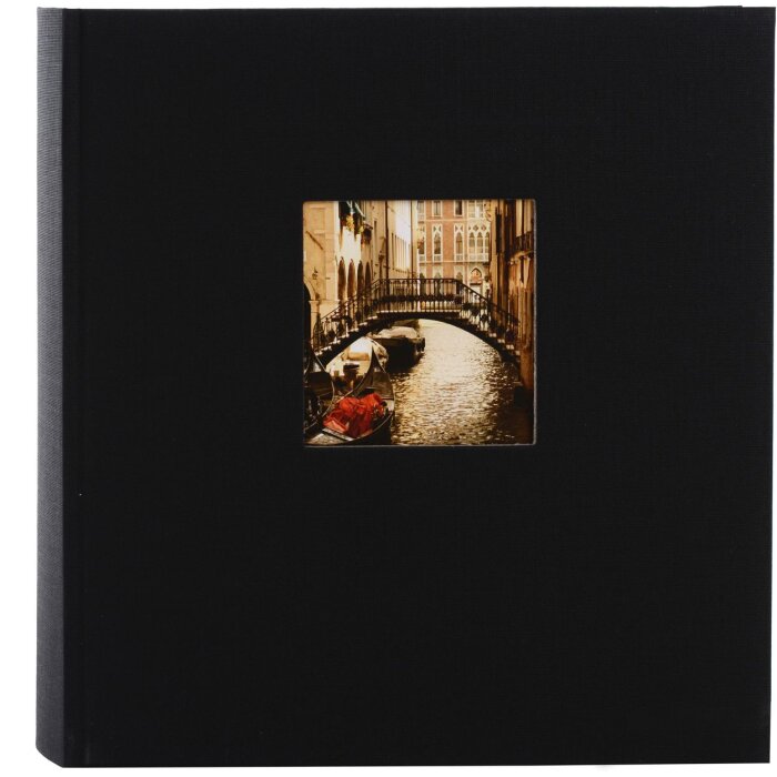 Goldbuch Album photo Bella Vista noir 30x31 cm 60 pages blanches