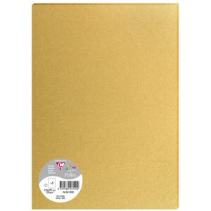 5 feuilles de pollen DIN A4 120 g - or