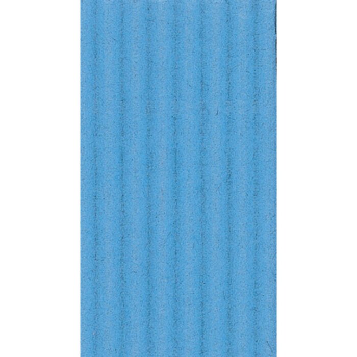 Carton ondulé 50x70 cm bleu pétrole - 95657C