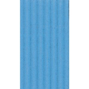 Carton ondulé 50x70 cm bleu pétrole - 95657C