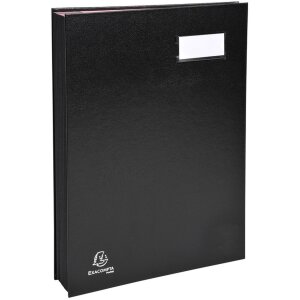 Porte-signature 24181E - 18 compartiments noir