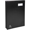 Porte-signature 24181E - 18 compartiments noir