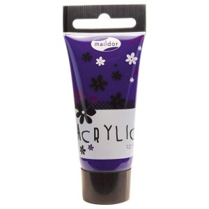 Peinture acrylique bleu caraïbe 20 ml