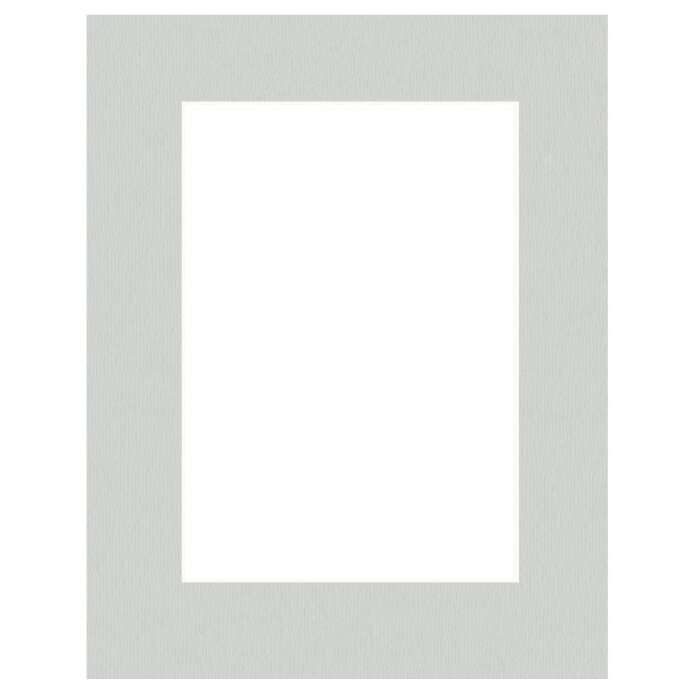 HNFD Passe-partout fini 40 x 40 cm sur 30 x 30 cm gris