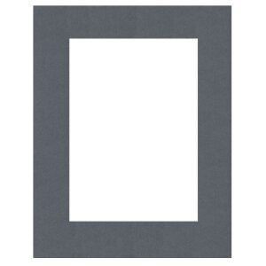 HNFD Passe-partout fini 10 x 15 cm sur 7 x 10 cm gris...