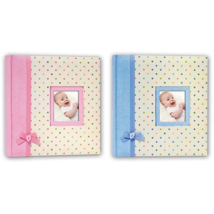 ZEP Baby Album Kara assorti 24x24 cm 40 pages blanches