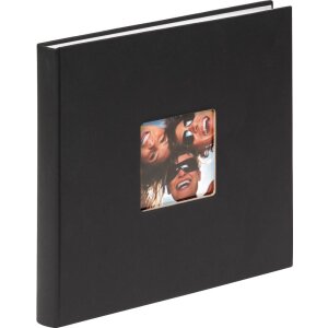 Walther Album photo Fun 26x25 cm noir 40 pages blanches