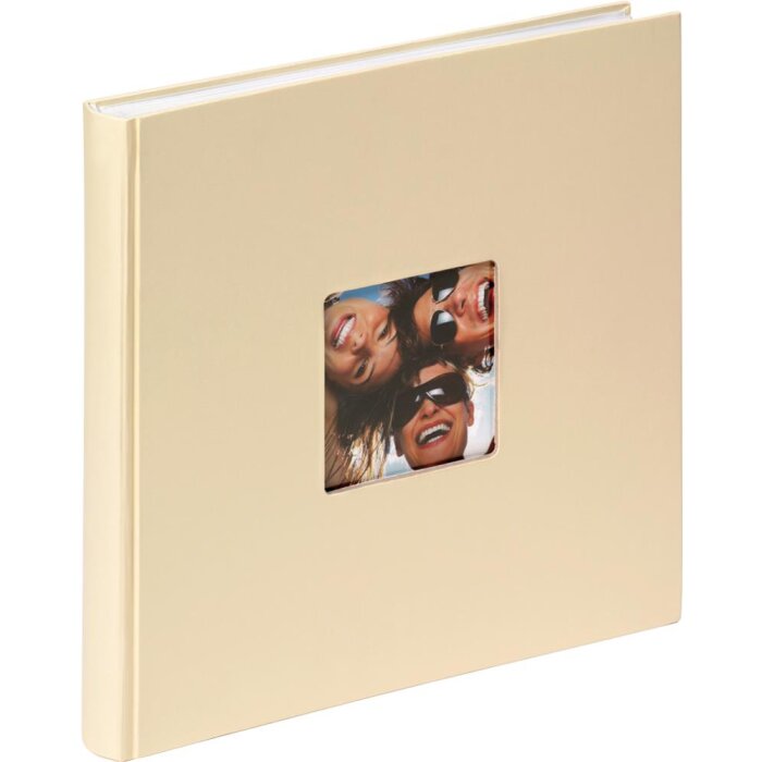 Walther Album photo Fun 26x25 cm crème 40 pages blanches