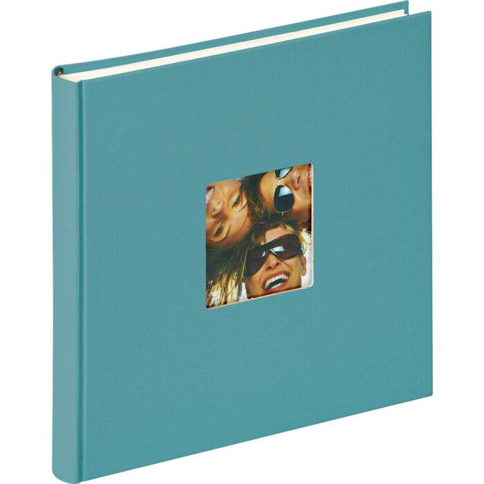 Walther Album photo Fun 26x25 cm vert pétrole 40 pages blanches