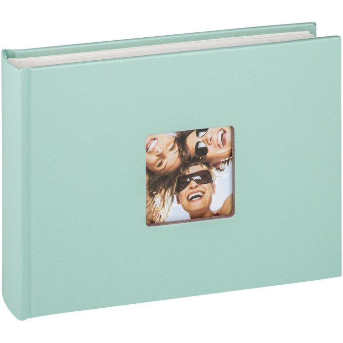 Walther Petit album Fun vert menthe 22x16 cm 40 pages blanches