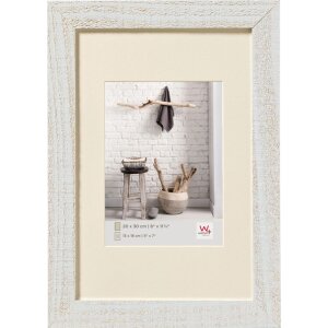 Walther Cadre photo en bois HOME blanc polaire 18x24 cm...