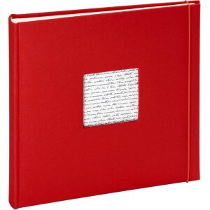 Panodia Album photo Linea rouge 30x30 cm 60 pages blanches