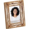 Cadre photo en bois Walther Dupla 10x15 cm blanc-naturel