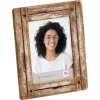 Cadre photo en bois Walther Dupla 13x18 cm blanc-naturel