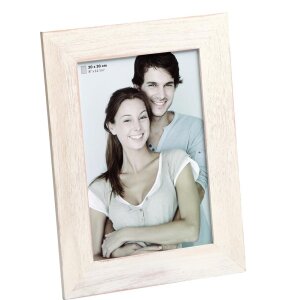 Cadre photo en bois Walther Limmerick IV blanc 20x30 cm