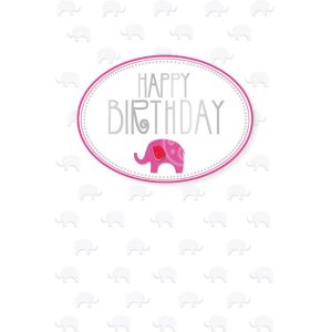 Artebene Carte Birthday Eléphant