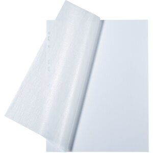 Carton photo HERMA A4 blanc 230x297 avec feuille de protection 10 feuilles