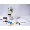 Carton photo HERMA A4 blanc 230x297 avec feuille de protection 10 feuilles