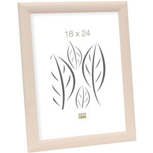 Cadre en bois S40C Deknudt 10x15 cm blanc