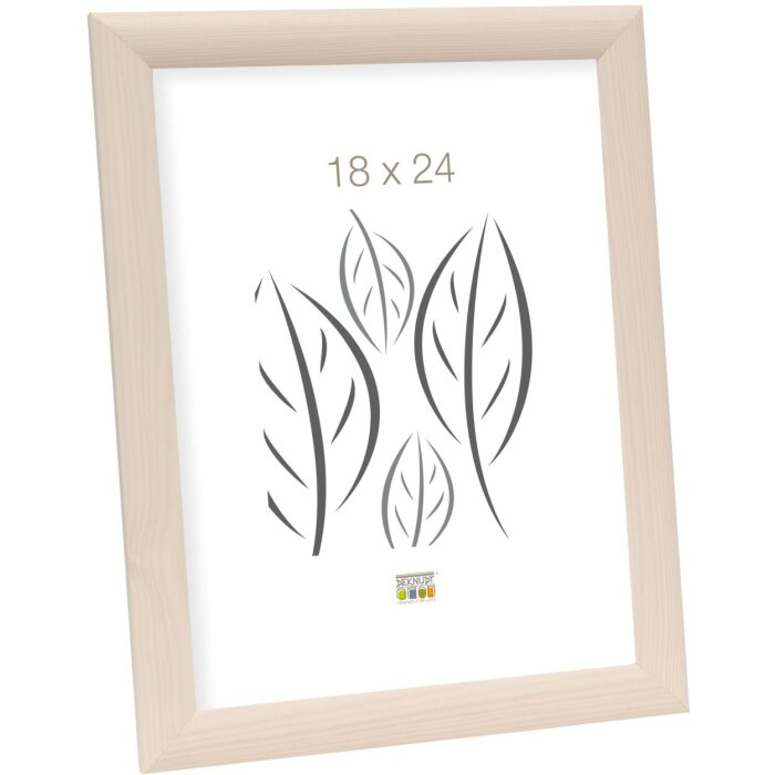 Cadre en bois S40C Deknudt 15x20 cm blanc