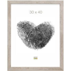 Cadre en bois S45R bloc 50x50 cm clair