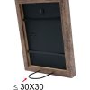 Cadre en bois S45R bloc 15x20 cm brun