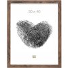 Cadre en bois S45R bloc 30x40 cm brun