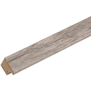 Cadre en bois S45R baguette de blocage 10x15 cm gris-beige