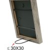 Cadre en bois S45R bloc 15x20 cm gris-beige