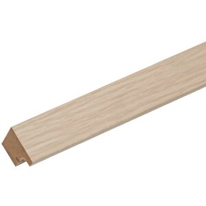 Cadre en bois S45R baguette de blocage 10x15 cm chêne