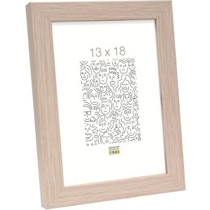 Cadre en bois S45R bloc 15x15 cm chêne