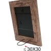 Cadre en bois S48SH 50x70 cm brun