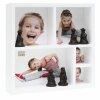 Coffret photo blanc 5 photos 20x20 cm