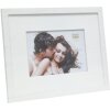 Cadre photo S67KS passe-partout en bois 13x18 cm blanc