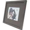 Cadre photo S67KS passe-partout en bois 15x20 cm brun