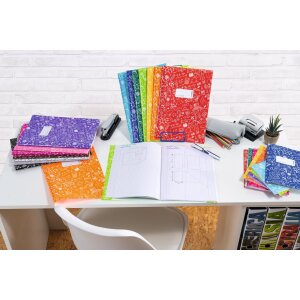 Protège-cahier A4 SCHOOLYDOO blanc