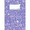 Protège-cahier A5 SCHOOLYDOO violet