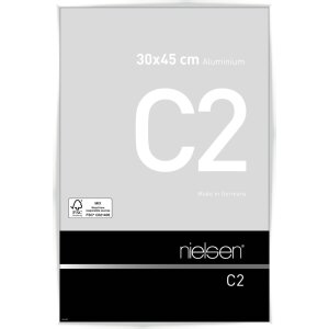 Cadre alu Nielsen C2 30x45 cm blanc brillant