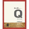 Cadre interchangeable en bois Quadrum 24x30 cm rouge