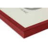 Cadre interchangeable en bois Quadrum 24x30 cm rouge