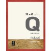 Cadre interchangeable en bois Quadrum 30x40 cm rouge