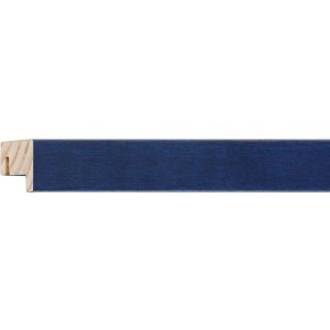 Cadre interchangeable en bois Quadrum 40x50 cm bleu