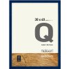 Cadre interchangeable en bois Quadrum 40x50 cm bleu