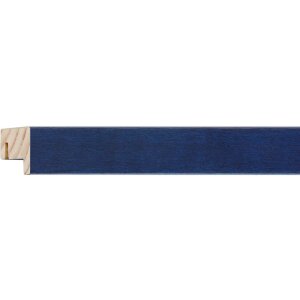 Cadre interchangeable en bois Quadrum 50x70 cm bleu