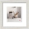 Walther cadre photo en bois HOME 20x20 cm blanc polaire avec passe-partout 15x15 cm